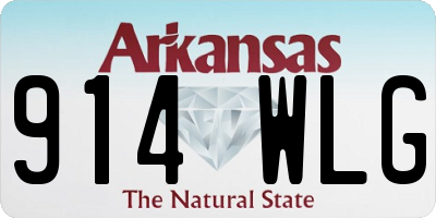 AR license plate 914WLG