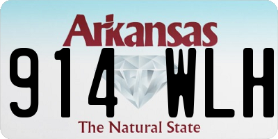 AR license plate 914WLH
