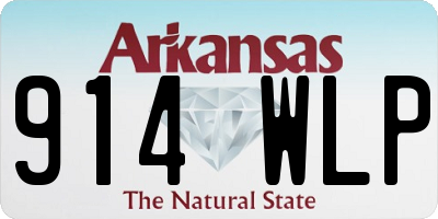 AR license plate 914WLP