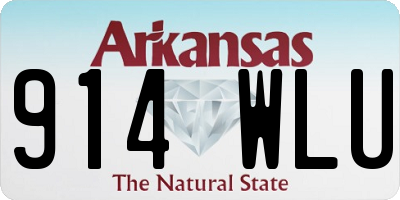 AR license plate 914WLU