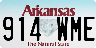 AR license plate 914WME