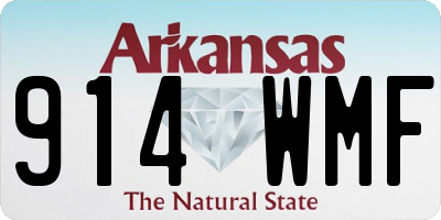 AR license plate 914WMF