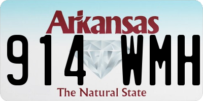AR license plate 914WMH