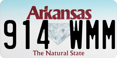 AR license plate 914WMM