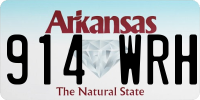 AR license plate 914WRH