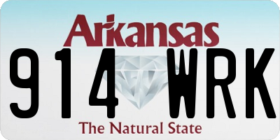 AR license plate 914WRK