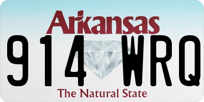 AR license plate 914WRQ