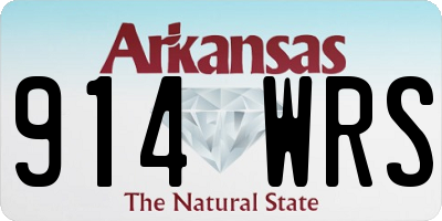AR license plate 914WRS