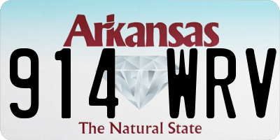 AR license plate 914WRV