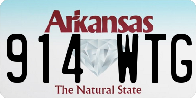 AR license plate 914WTG