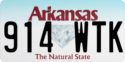 AR license plate 914WTK