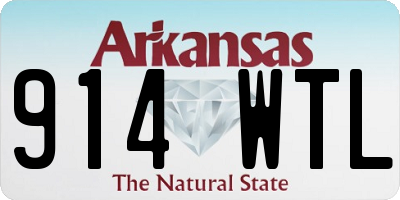 AR license plate 914WTL