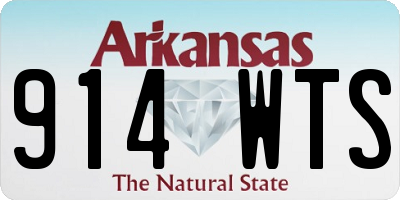 AR license plate 914WTS