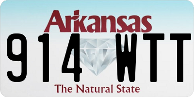 AR license plate 914WTT