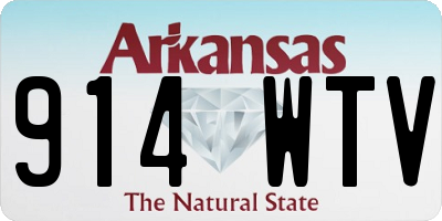 AR license plate 914WTV