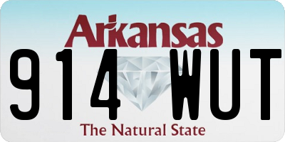 AR license plate 914WUT