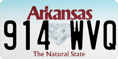 AR license plate 914WVQ