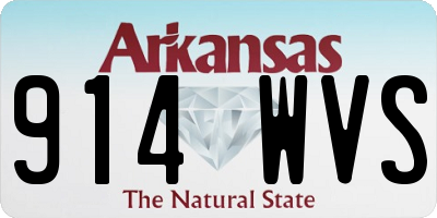 AR license plate 914WVS