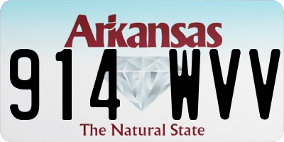 AR license plate 914WVV
