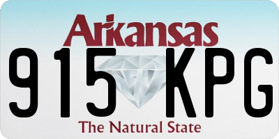 AR license plate 915KPG