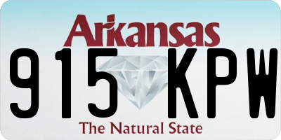 AR license plate 915KPW