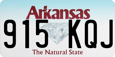 AR license plate 915KQJ