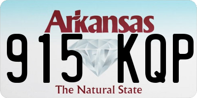 AR license plate 915KQP