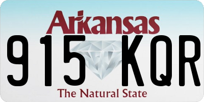 AR license plate 915KQR