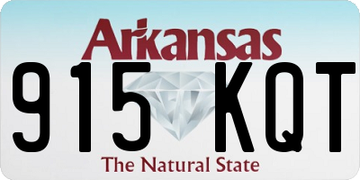 AR license plate 915KQT