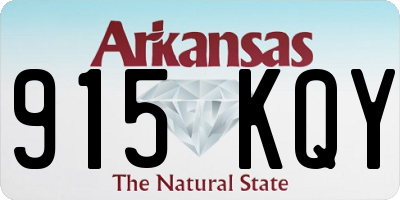 AR license plate 915KQY