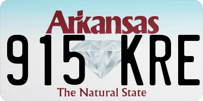 AR license plate 915KRE