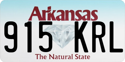 AR license plate 915KRL