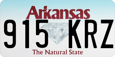 AR license plate 915KRZ