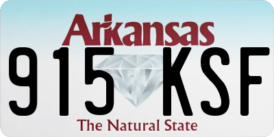 AR license plate 915KSF