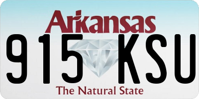 AR license plate 915KSU