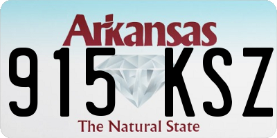 AR license plate 915KSZ