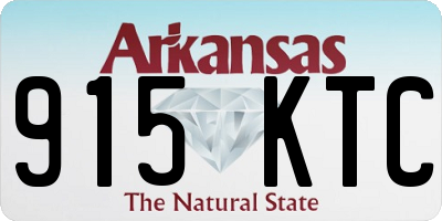 AR license plate 915KTC