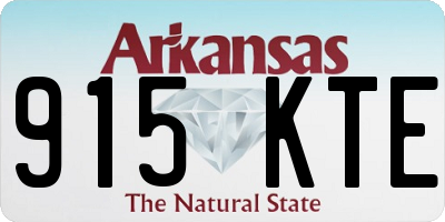 AR license plate 915KTE