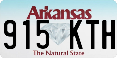 AR license plate 915KTH