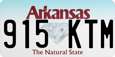 AR license plate 915KTM