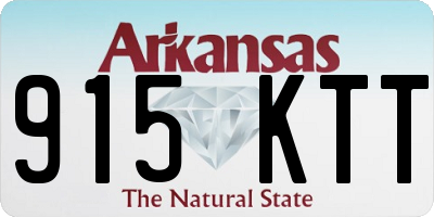 AR license plate 915KTT
