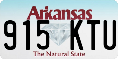 AR license plate 915KTU