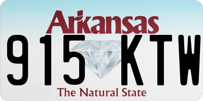 AR license plate 915KTW