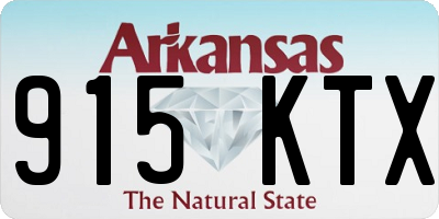 AR license plate 915KTX