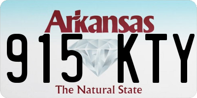 AR license plate 915KTY
