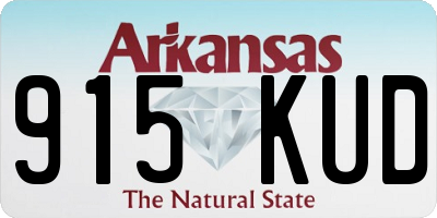 AR license plate 915KUD