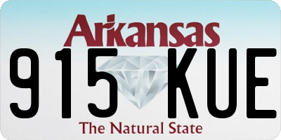 AR license plate 915KUE