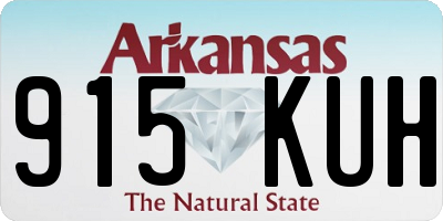 AR license plate 915KUH