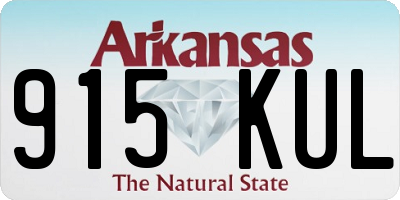 AR license plate 915KUL