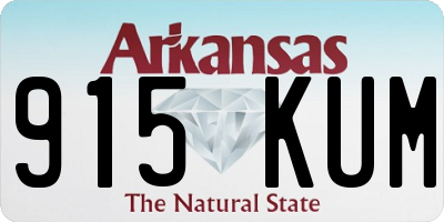 AR license plate 915KUM